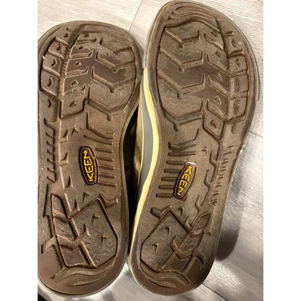 Keen Mixed Print Camo Plaid Striped Canvas Sneakers Shoes 53026-CAMO Womens 6.5